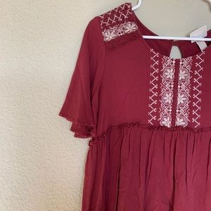 Maroon Knox Rose Shirt from Target!!